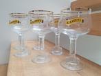 Set van 6 Kasteel bierglazen, Ophalen of Verzenden