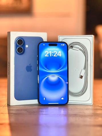 Vérifié  iPhone 16 128GB BLEU NÉON beschikbaar voor biedingen