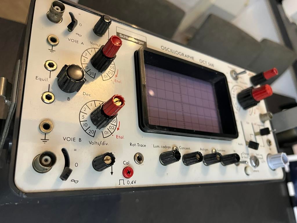 OSCILLOSCOOP Schlumberger OCT 568, Ophalen of Verzenden, Gebruikt