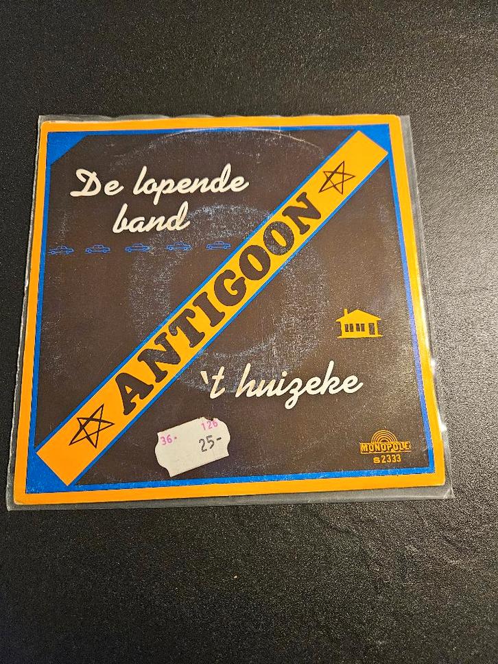 Antigoon -De Lopende Band, Cd's en Dvd's, Vinyl Singles, Gebruikt, Single, Nederlandstalig, 7 inch, Ophalen of Verzenden
