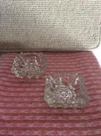 2 cendriers en verre identiques, Collections, Enlèvement, Neuf, Cendrier