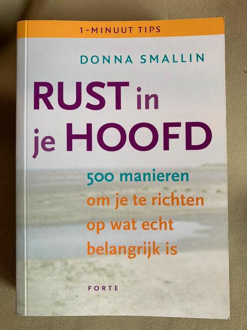 D. Smallin - Rust in je hoofd, Boeken, Mode, Ophalen of Verzenden