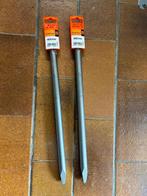 2 Puntbeitels SDS Max Spit, Doe-het-zelf en Bouw, Gereedschap | Boormachines, Ophalen, Nieuw