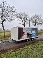 3 asser gesloten aanhangwagen/autotransporter 3500kg, Auto diversen, Aanhangers en Bagagewagens, Ophalen of Verzenden, Zo goed als nieuw