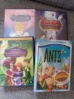 4 dvd's voor kinderen merlijn, peterpan, Ophalen, Gebruikt, Alle leeftijden, Overige genres