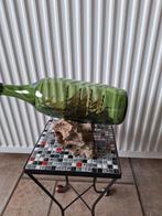 Vintage boot in fles, Antiek en Kunst, Kunst | Designobjecten, Ophalen