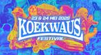 2 koekwaus tickets zaterdag, Tickets en Kaartjes, Evenementen en Festivals, Twee personen
