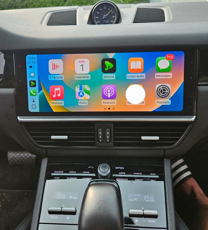 Carplay Porche Fullscreen, Autos : Divers, Autoradios, Comme neuf, Enlèvement