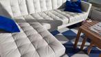 ikea zetels, crème-wit ,  leder look, polyester, Huis en Inrichting, Zetels | Complete zithoeken, Ophalen, Zo goed als nieuw, Leer