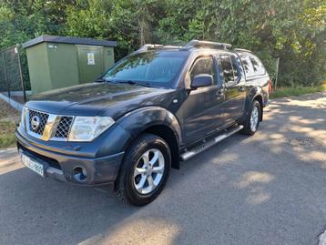 NISSAN NAVARA 2.5 4WD PICKUP 5ZITS BJ 2007 AIRCO 3000KG.TREK beschikbaar voor biedingen