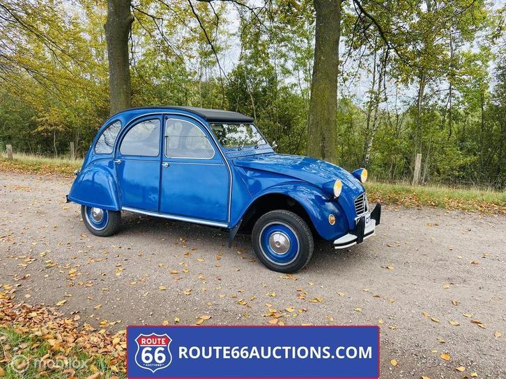 Citroën 2CV6 Special | 1986 | Route 66 Auctions, Auto's, Oldtimers, Bedrijf, Te koop, Citroën, Benzine, Overige carrosserie, Handgeschakeld