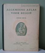 Algemene Atlas voor België, Livres, Atlas & Cartes géographiques, Enlèvement ou Envoi, Belgique, J.B. Wolters, 1800 à 2000