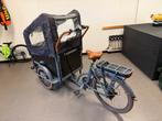 Veloci Elektrische Bakfiets- 1300km!, Fietsen en Brommers, 4 kinderen of meer, Elektrisch, Zo goed als nieuw, Ophalen