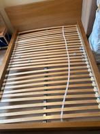 bed (bedframe + boxspring), Ophalen, Tweepersoons, 140 cm, Zo goed als nieuw