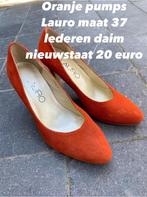 Oranje pumps maat 37 Lauro, Ophalen, Pumps, Oranje, Lauro