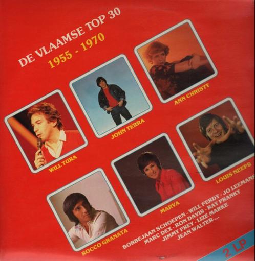 Various – De Vlaamse Top 30 1955-1970, Cd's en Dvd's, Vinyl | Nederlandstalig, Gebruikt, Levenslied of Smartlap, 12 inch, Ophalen of Verzenden