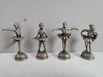 4 Ballerina's in metaal, Ophalen of Verzenden