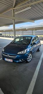 Opel Corsa cosmo 1.4 benzine Automaat, Auto's, Opel, 139 g/km, Blauw, Leder en Stof, 5 deurs