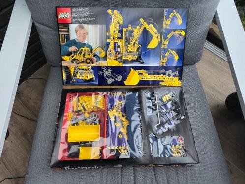 Lego Technic 8862 Backhoe - 100% Compleet - Doos - Instructi, Kinderen en Baby's, Speelgoed | Duplo en Lego, Gebruikt, Lego, Complete set