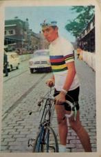 WIELRENNEN EDDY MERCKX Wereldkampioen kaart plaatje ML 1965, Hobby en Vrije tijd, Verzenden, Plaatje