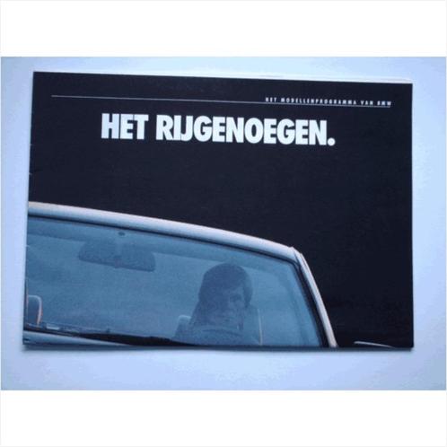 BMW Programma Brochure 1988 #2 Nederlands, Livres, Autos | Brochures & Magazines, Utilisé, BMW, Enlèvement ou Envoi