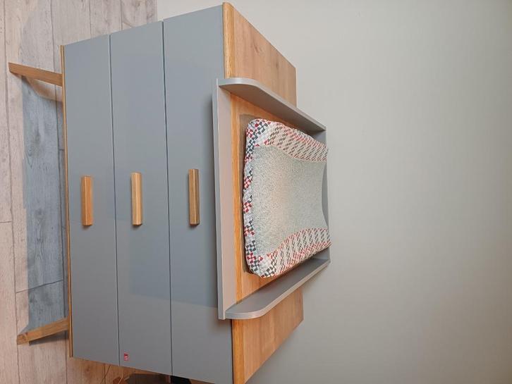 Babykamer Vox lichtgrijs, Kinderen en Baby's, Kinderkamer | Complete kinderkamers, Zo goed als nieuw, Jongetje of Meisje, Ophalen