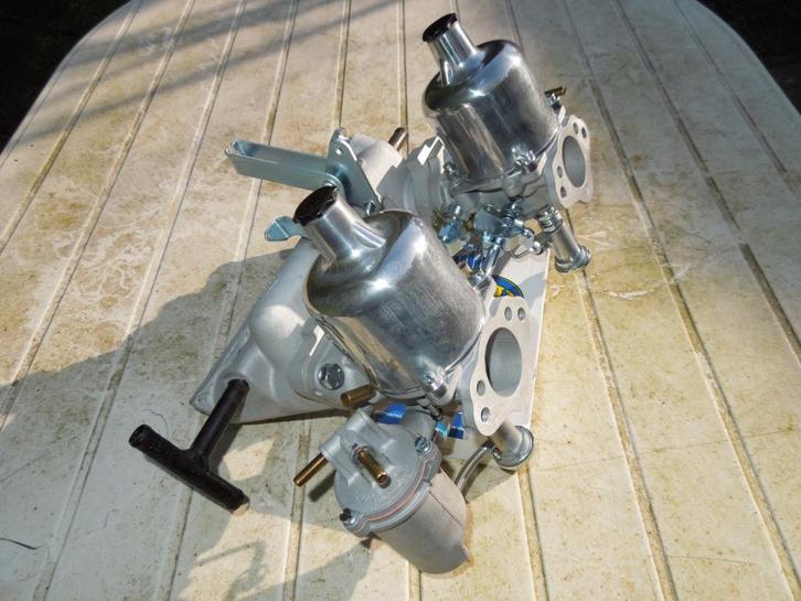 Triumph Spitfire 1500 gerestaureerde HS4 carburateurset, Auto-onderdelen, Brandstofsystemen, Oldtimer onderdelen, Overige automerken