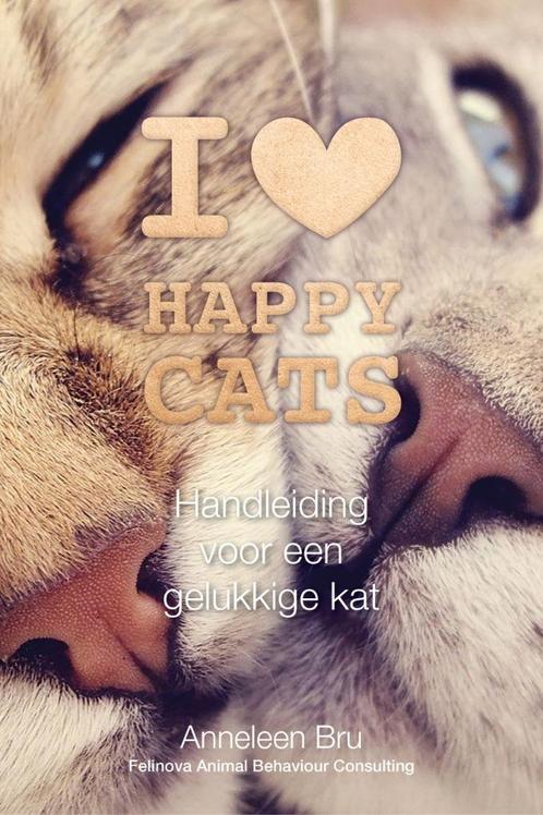 Boek I love happy cats, Boeken, Overige Boeken, Nieuw, Ophalen