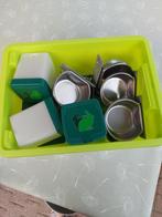 17 Drinkfessen 1/2  10 RSV voederpotjes   35  Hooiruifjes ., Ophalen, Nieuw, Verzorging