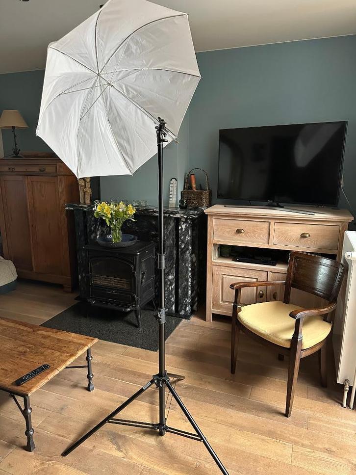 Strobist set Falcon Eyes, Audio, Tv en Foto, Fotografie | Fotostudio en Toebehoren, Zo goed als nieuw, Statief of Scherm, Ophalen