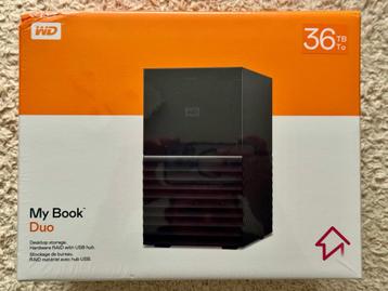 NIEUW!!! Western Digital My Book Duo 36TB beschikbaar voor biedingen