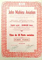 John Mahieu Aviation (koloniale luchtvaart) 1948, Ophalen of Verzenden, 1920 tot 1950, Aandeel