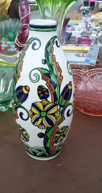 ancien vase Boch, Kéramis, Catteau, Antiquités & Art, Antiquités | Vases, Enlèvement