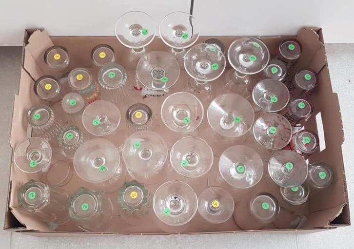 Bierglazen van alles wat., Verzamelen, Biermerken, Zo goed als nieuw, Glas of Glazen, Overige merken, Ophalen