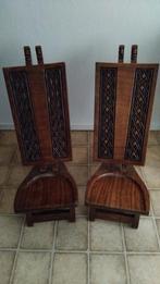 2 chaises congolaises, Ophalen, Zo goed als nieuw