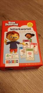 RomPomPom letterkwartet 4+, Kinderen en Baby's, Ontdekken, Zo goed als nieuw, Ophalen