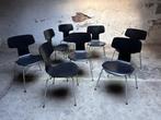 Vintage stoelen, Hammer Chairs van Fritz Hansen, Comme neuf, Cinq, Six Chaises ou plus, Bois, Noir