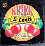 Kriek St Louis bierbord 40 x 40cm, Ophalen of Verzenden, Gebruikt, Reclamebord, Plaat of Schild, Overige merken