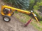 Boormachine grondboor, Ophalen
