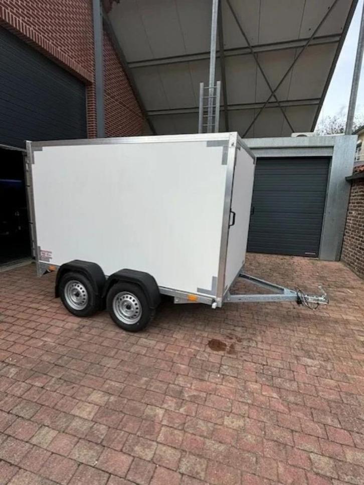 gesloten aanhangwagen, Autos : Divers, Remorques, Neuf, Enlèvement