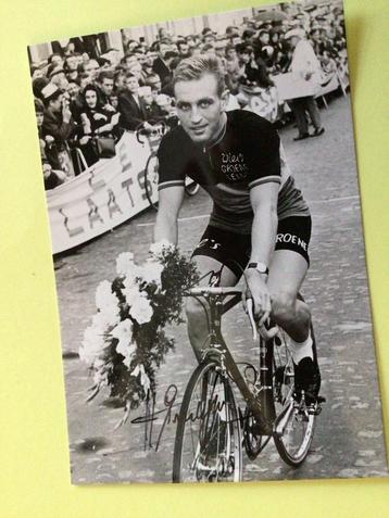 Wielerkaart bk 1965 team groene leeuw walter godefroot signe, Envoi, Comme neuf