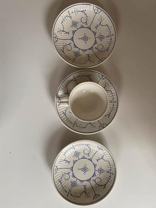 6 tasses boch copenhague, Antiek en Kunst, Antiek | Servies los