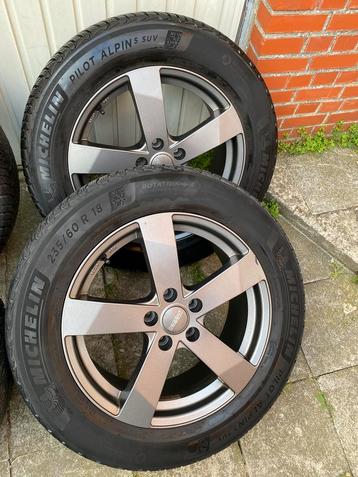 Bmw 18” Velgen Met Winter Banden 235/60/18 disponible aux enchères