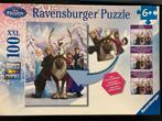 Puzzle 100 + jeu des 9 erreurs la Reine des Neiges / Frozen, Comme neuf