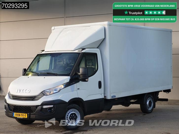 Iveco Daily 35S16 Laadklep 3,5t Trekhaak Bakwagen Airco Euro, Auto's, Bestelwagens en Lichte vracht, Bedrijf, Te koop, Airconditioning