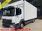 Mercedes-Benz Atego 818 bakwagen+lift, 6 stuks superstaat, Automaat, Euro 6, 180 pk, Overige brandstoffen