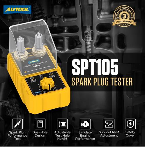 AUTOOL SPT105 Auto Bougie Tester Auto, Auto diversen, Autogereedschap, Ophalen of Verzenden