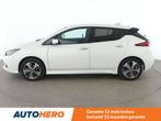 Nissan Leaf electric drive 160 kW e+ N-Connecta (bj 2021), Auto's, Nissan, Stof, Wit, 1707 kg, Elektrisch