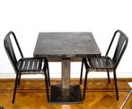Lot de 2 chaises et une table TOLIX, Vintage, Enlèvement, Utilisé, Autres couleurs