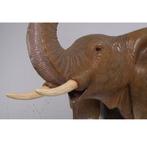 Elephant Head Wall Decor beeld – Olifant Lengte 100 cm, Verzamelen, Ophalen, Nieuw